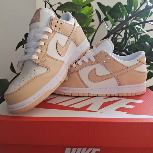 Cheap Nike Dunk Shoes Wholesale Men and Women Beige Orange-163